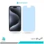گلس اپل iPhone 15 Pro Max ضد نور آبی برند راکاسپیس