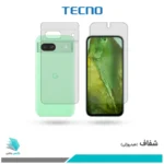 گلس پشت و رو گوگل Pixel 8A شفاف برند تکنو
