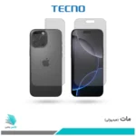 گلس پشت و رو اپل iPhone 16 Pro Max مات برند تکنو