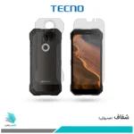 گلس پشت و رو دوجی S61 شفاف برند تکنو