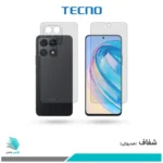 گلس پشت و رو آنر X8A شفاف برند تکنو