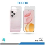 گلس هیدروژلی پشت و رو آنر 400 pro نسخه چین شفاف – برند تکنو