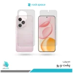 گلس هیدروژلی پشت و رو آنر 400 pro نسخه چین مات – برند راک اسپیس
